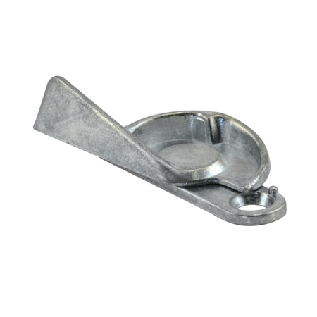 Prime-Line Sliding Window Sash Lock, 1-1/2 in. Hole Centers, Diecast Zinc, Nickel Plated, PK2 F 2644